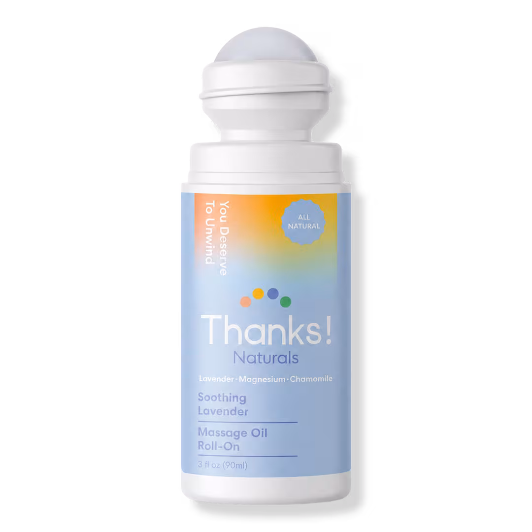 Thanks! Naturals  Mini Soothing Lavender Magnesium Massage Oil Roll-On
