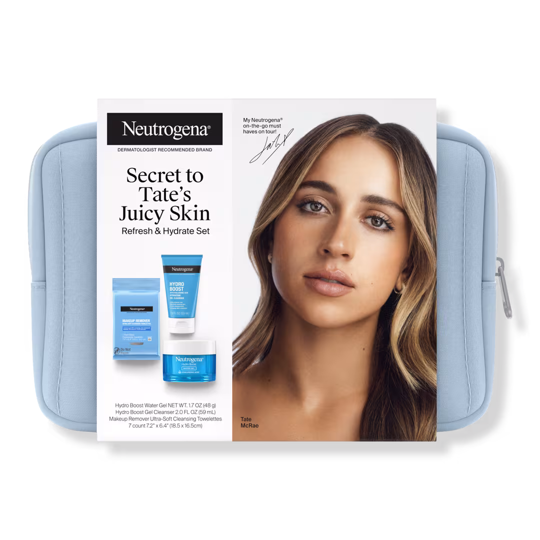 Neutrogena  Travel Size Refresh & Hydrate Skin Care Set