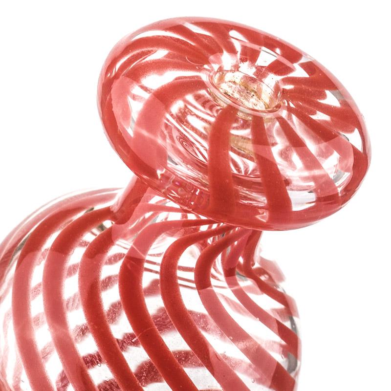 Spiral Glass Bubble Carb Cap (Random Color)