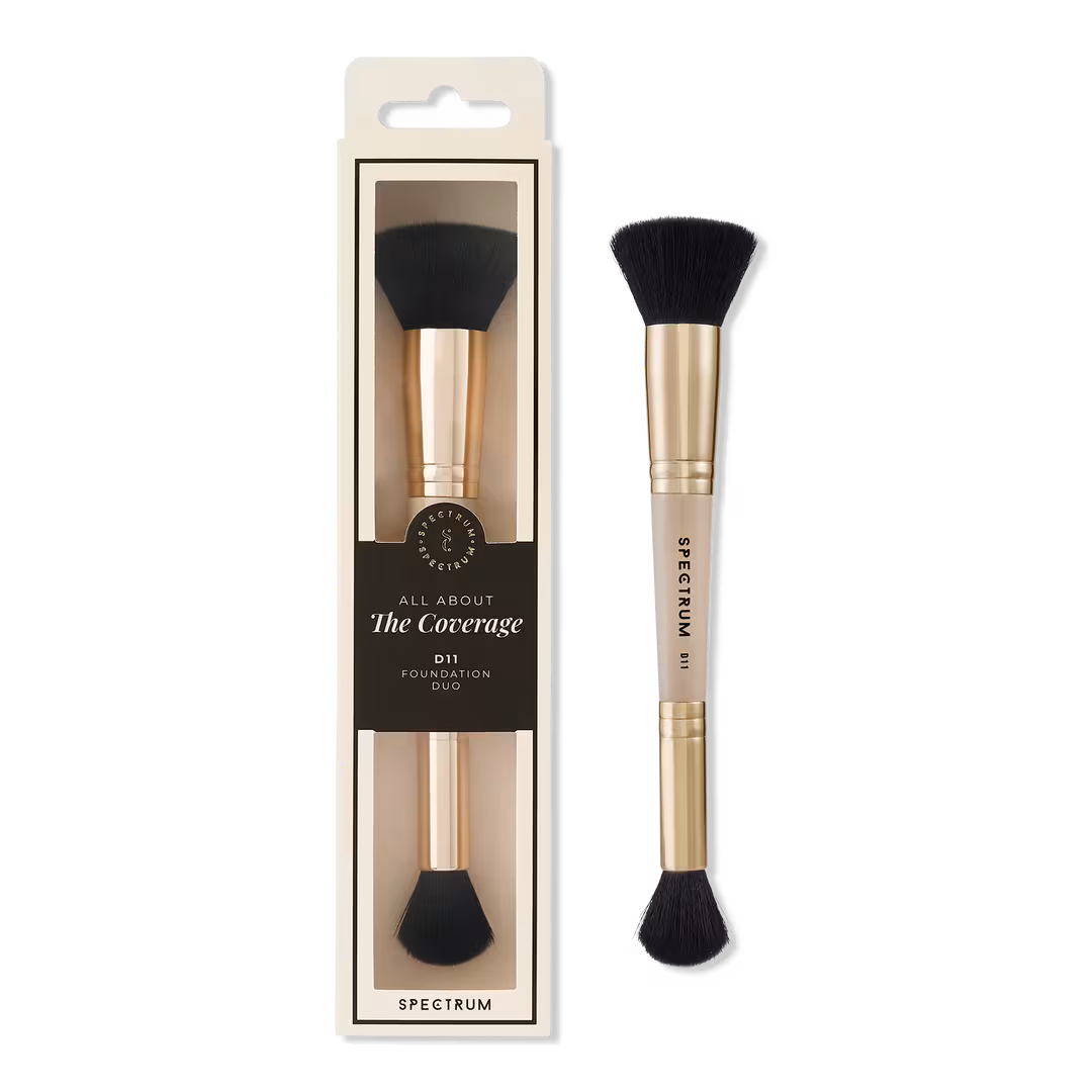 Spectrum  All About The Coverage Foundation Duo Brush