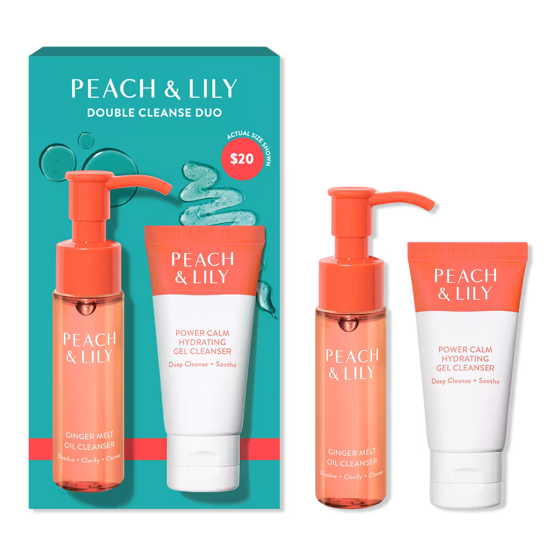 PEACH & LILY  Double Cleanse Mini Duo