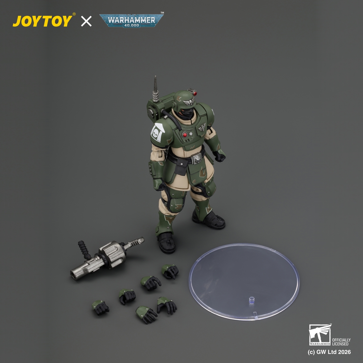 JOYTOY Warhammer 40,000 Astra Militarum Kasrkin - JOYTOY WORLD