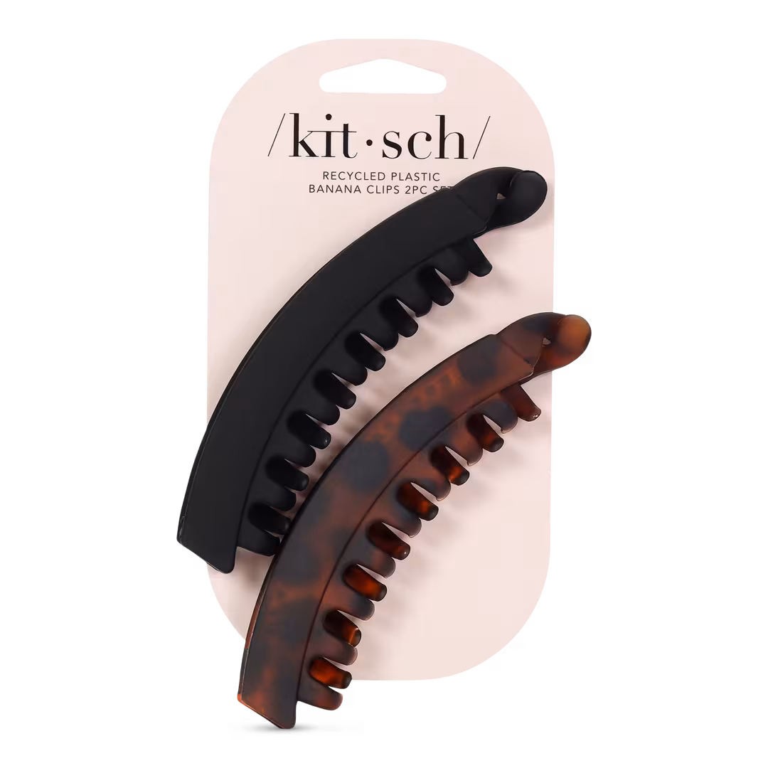 Kitsch  Banana Claw Clips Set