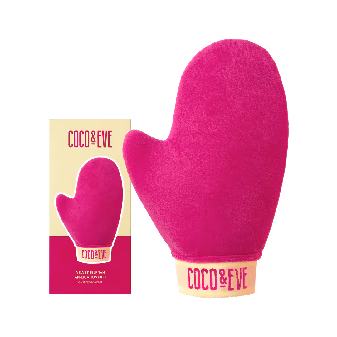 Coco & Eve  Sunny Honey Velvet Self Tan Application Mitt