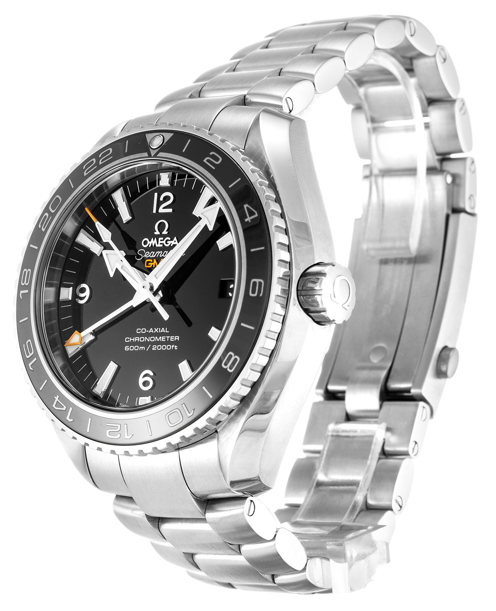 Replica Omega Planet Ocean 232.30.44.22.01.001 Black Case Stick Markers 43.5MM