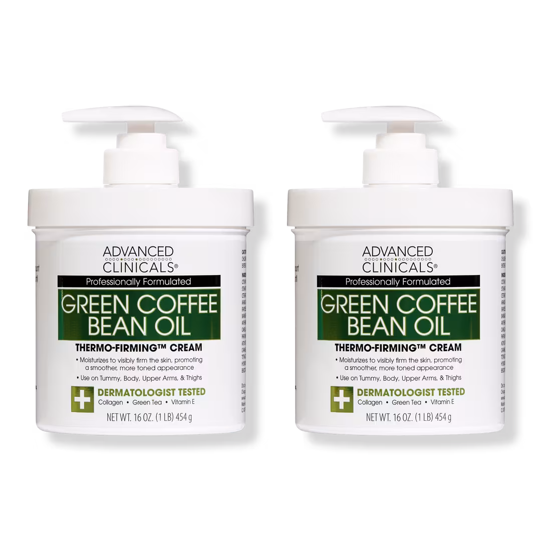 Advanced Clinicals  Green Coffee Bean Oil Thermo-Firming Body Cream