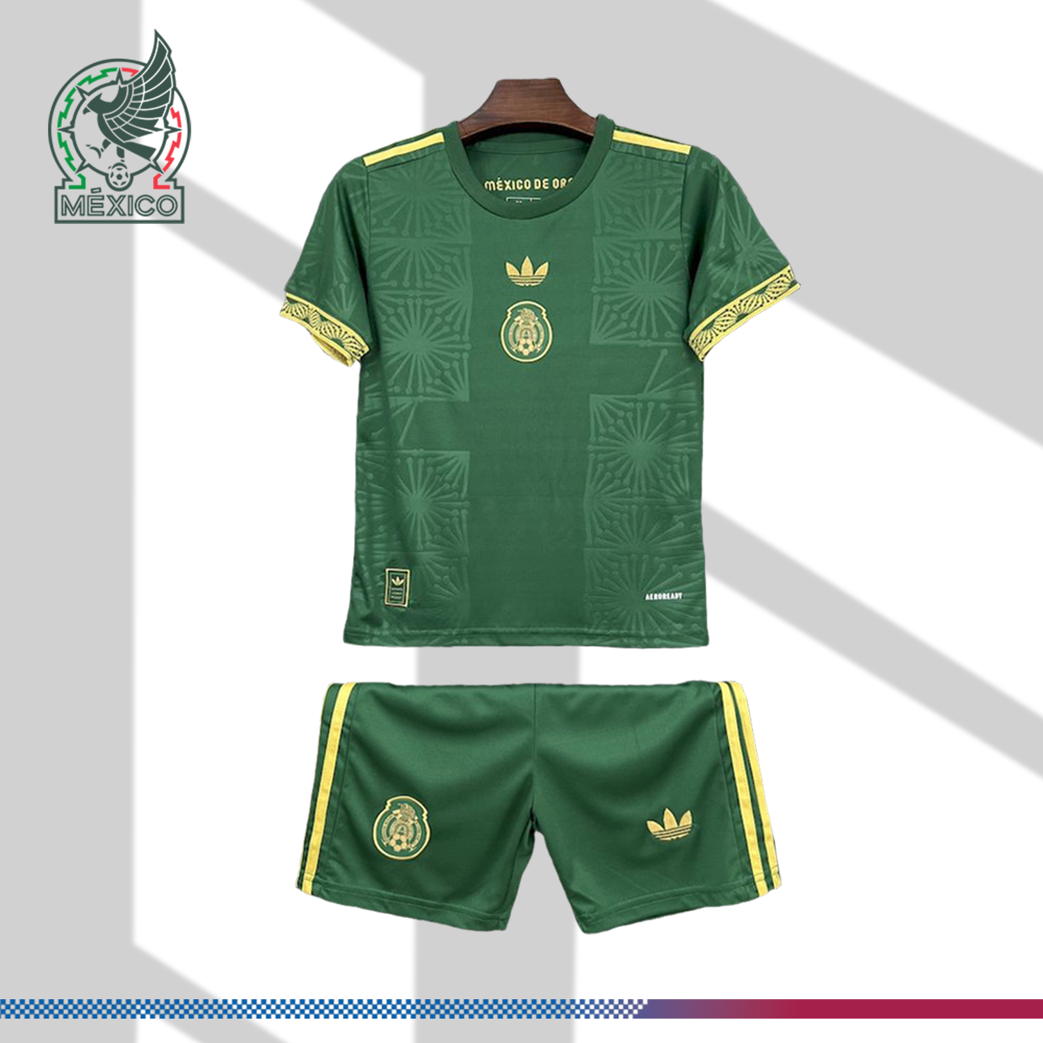 2025/2026 Mexico Special Edition Kids Football Shirt （Kids Kit socks）
