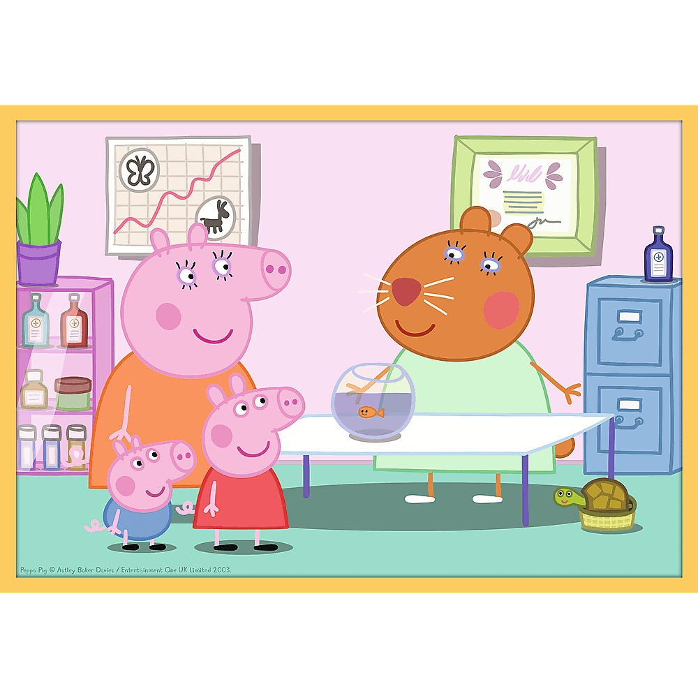 Puzzle 10W1 Świnka Peppa Poznaj Świnkę Peppę