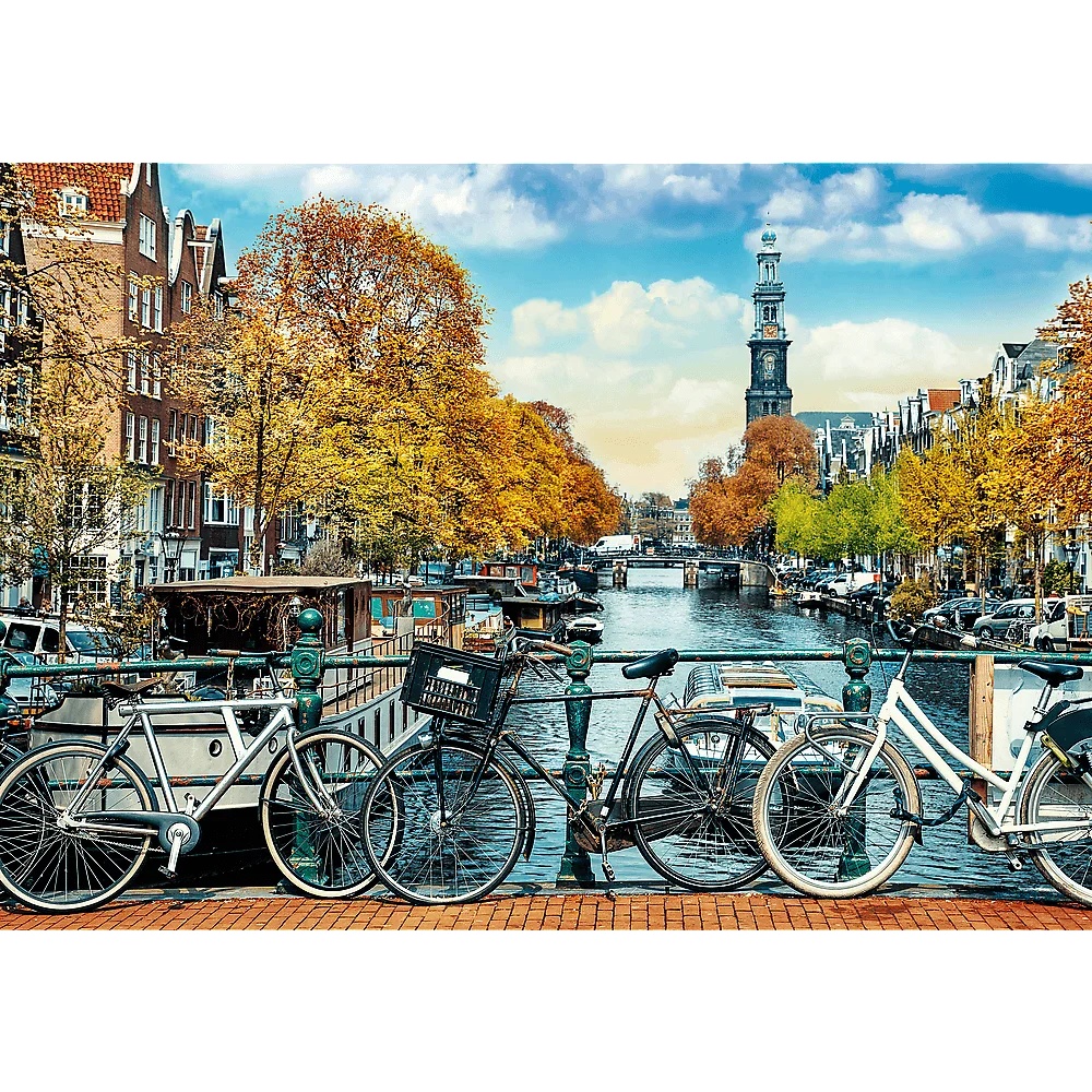 Puzzle Prime 1000 El. Autumn In Amsterdam, Netherlands