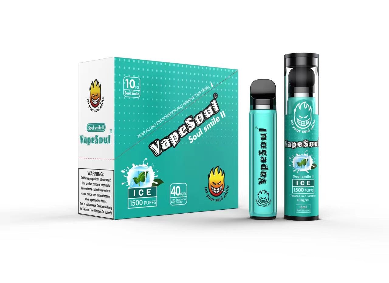Vape Soul Smile II Vape Pen 1500 Puffs
