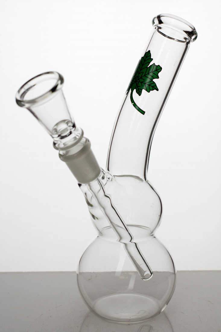 7 glass water bong with bowl stem