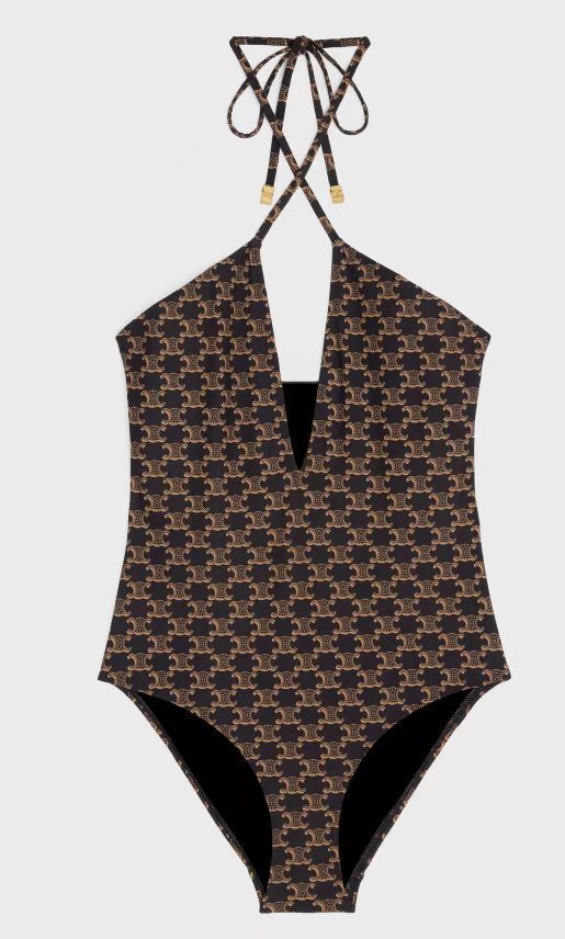 Celine One-Piece Swimsuit Swimwear