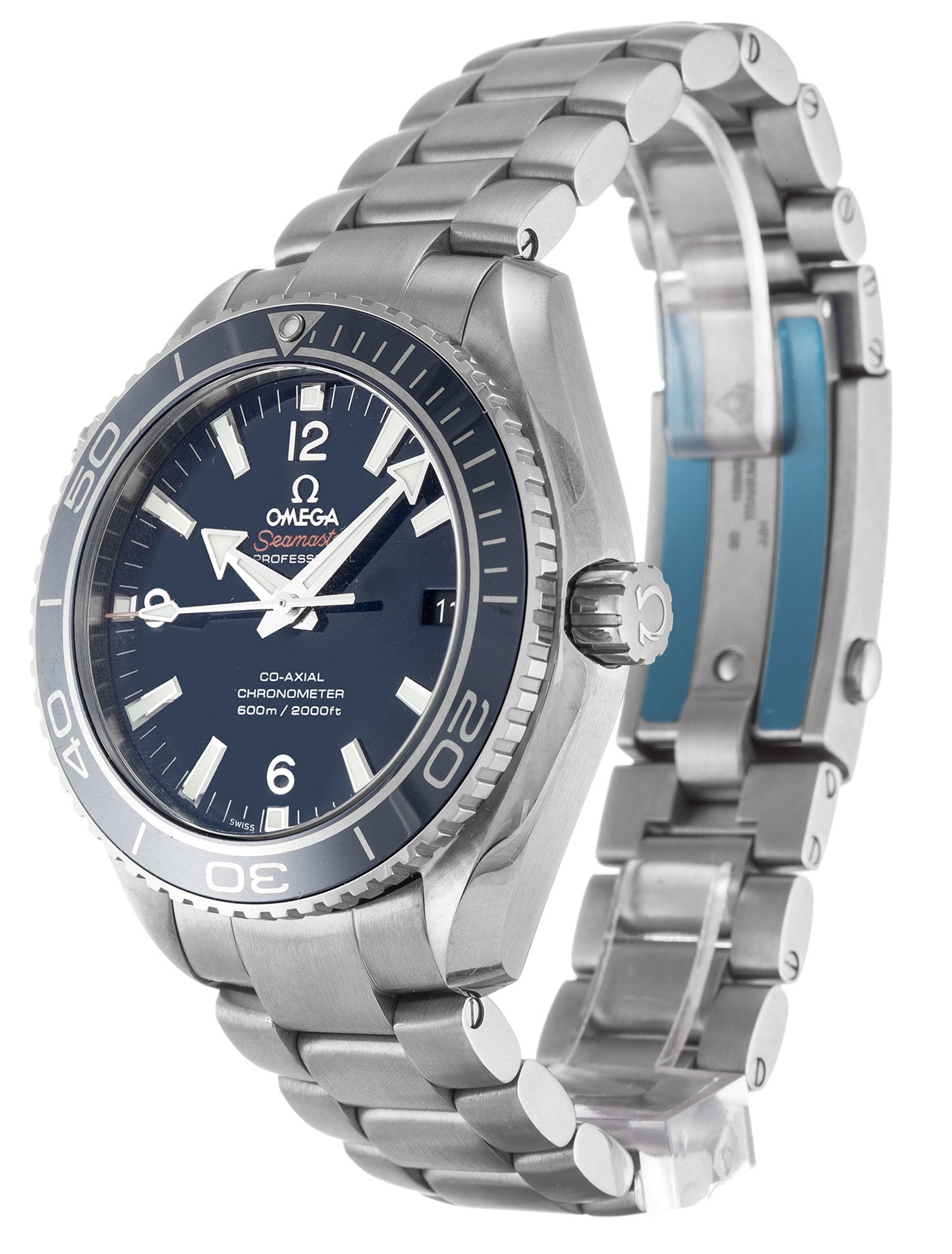 Replica Omega Planet Ocean 232.90.42.21.03.001 Blue Dial Stainless Steel Strap 42MM