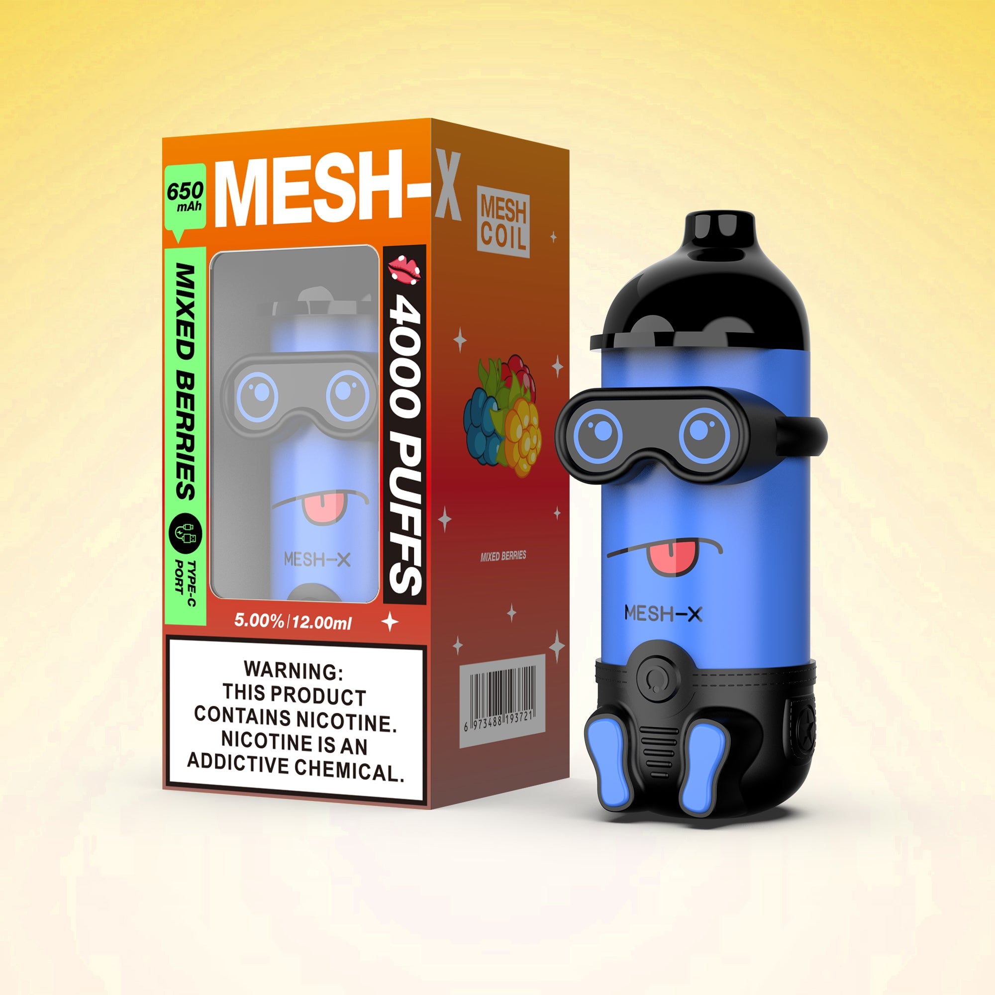 MESH-X Rechargeable Disposable Vapes