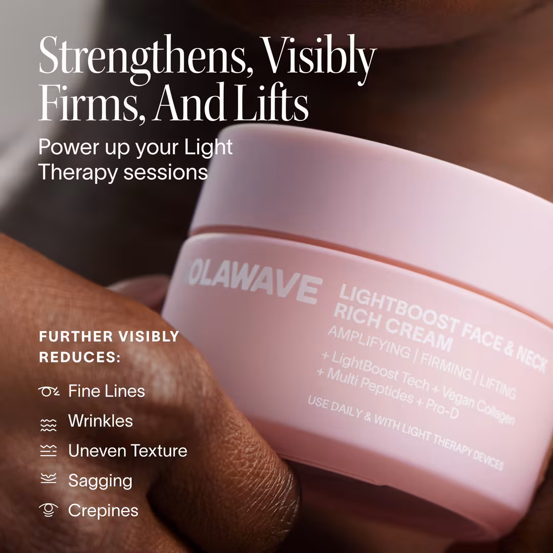 Solawave  LightBoost Face & Neck Rich Cream