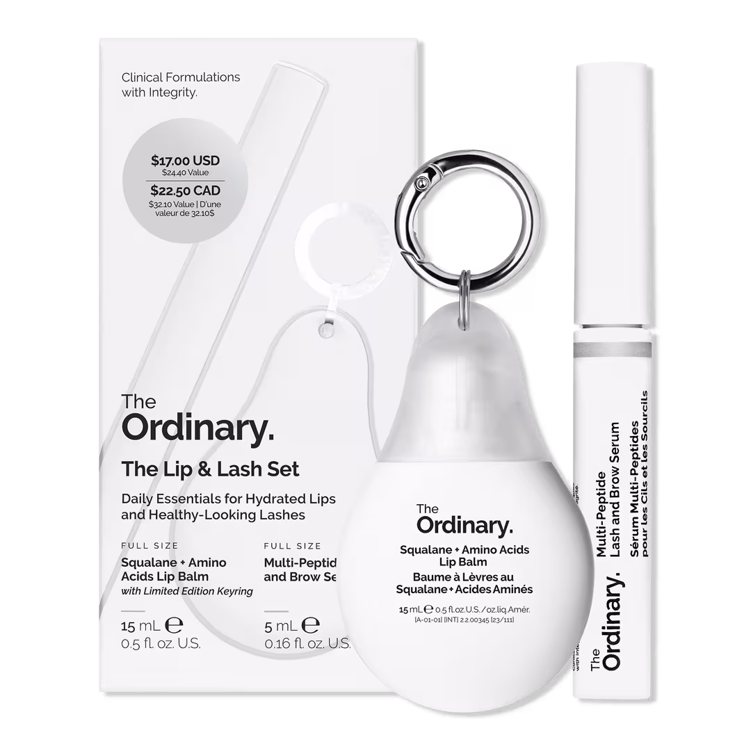 The Ordinary  The Lip & Lash Set