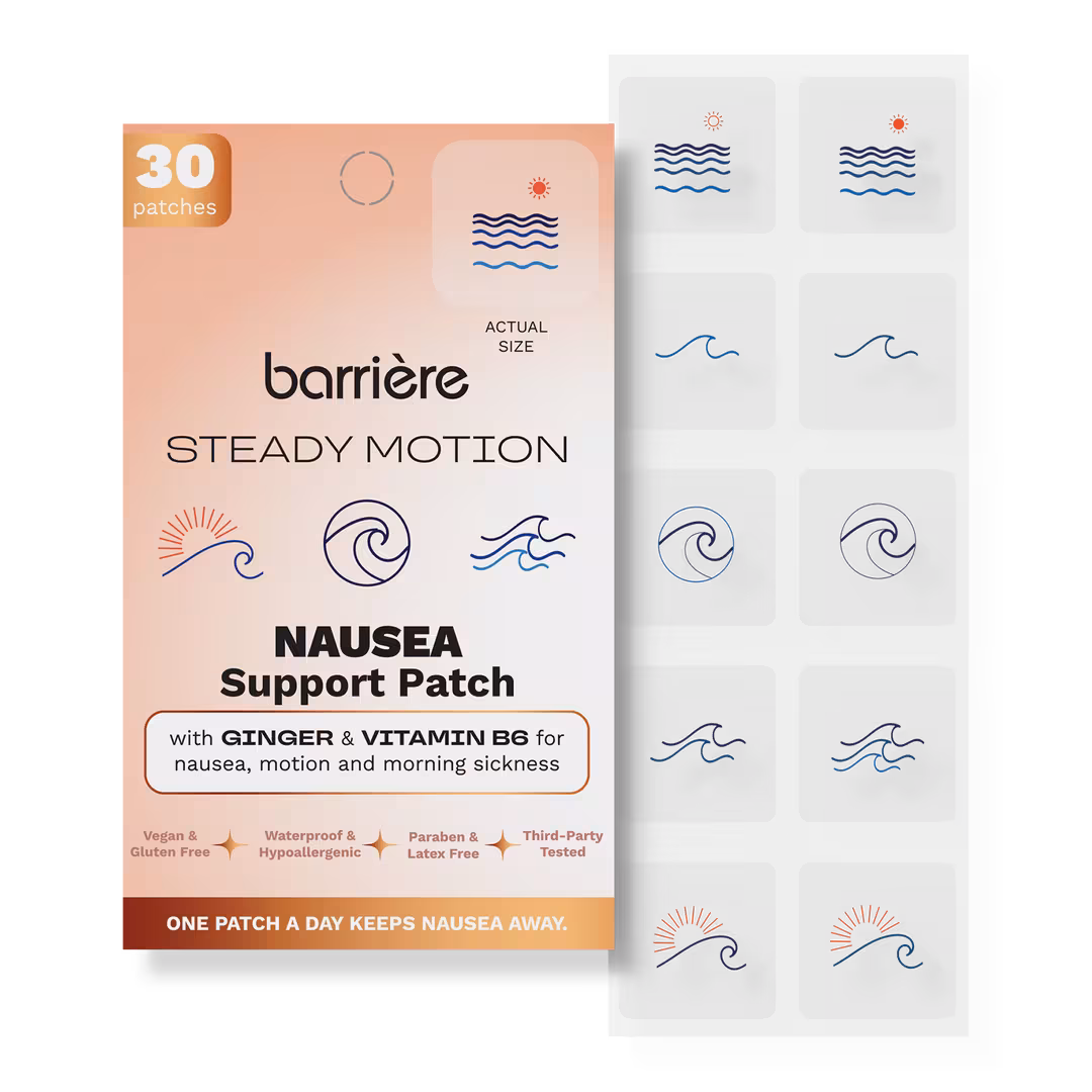 Barrière  STEADY MOTION Nausea Relief Patch