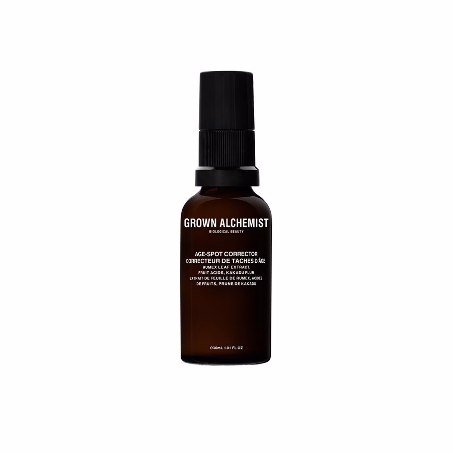 Age-Spot Corrector: Rumex Leaf Extract, Fruit Acids, Peony Extract