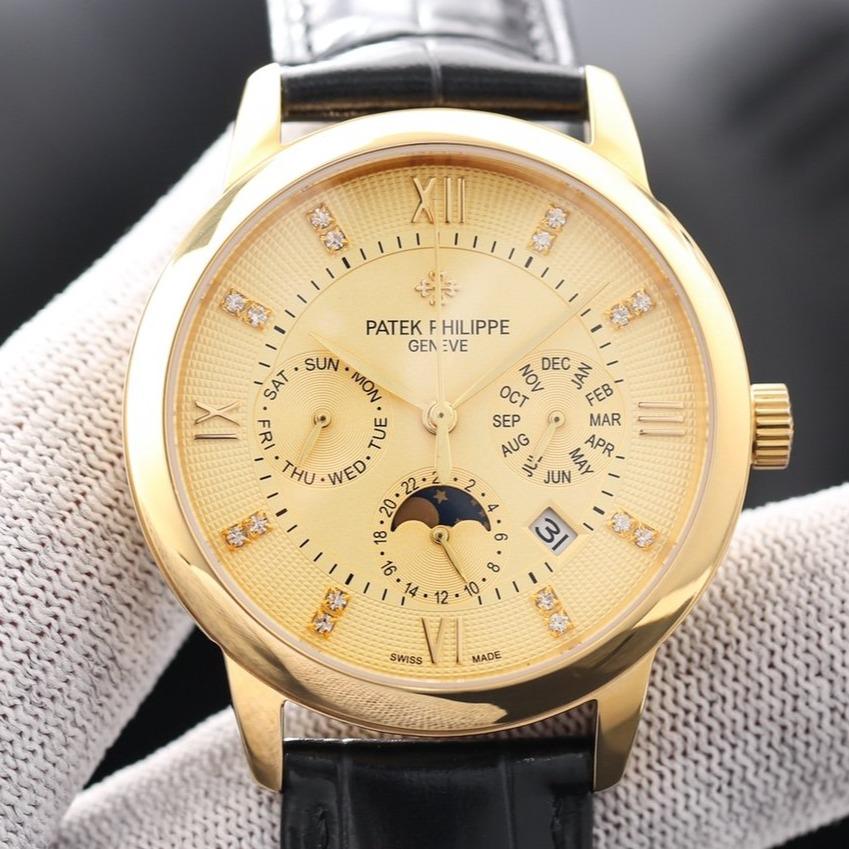 PATEK Watch ANNUAL CALENDAR 42MM MOONPHASE GOLD