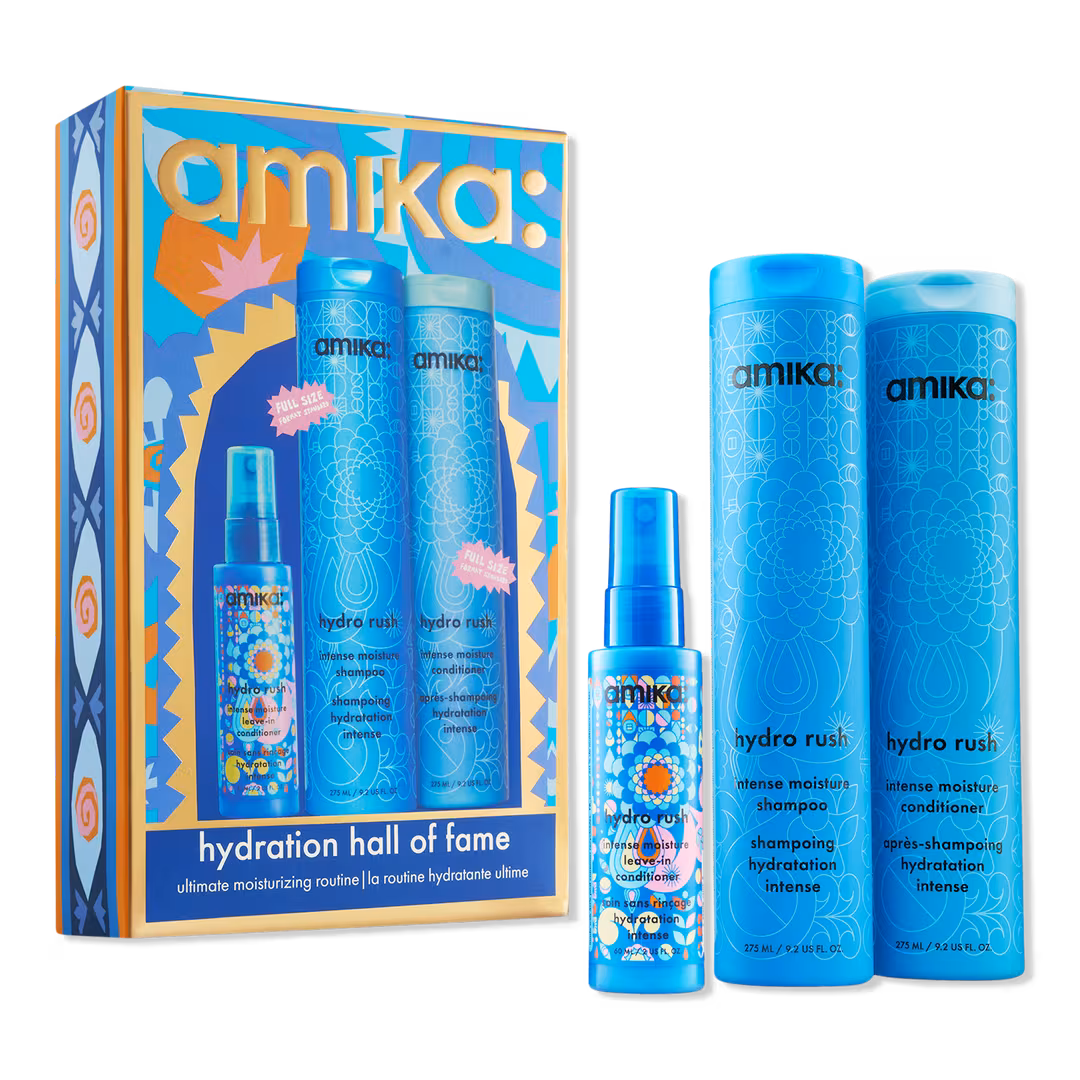 amika  Hydration Hall of Fame Wash + Care Set