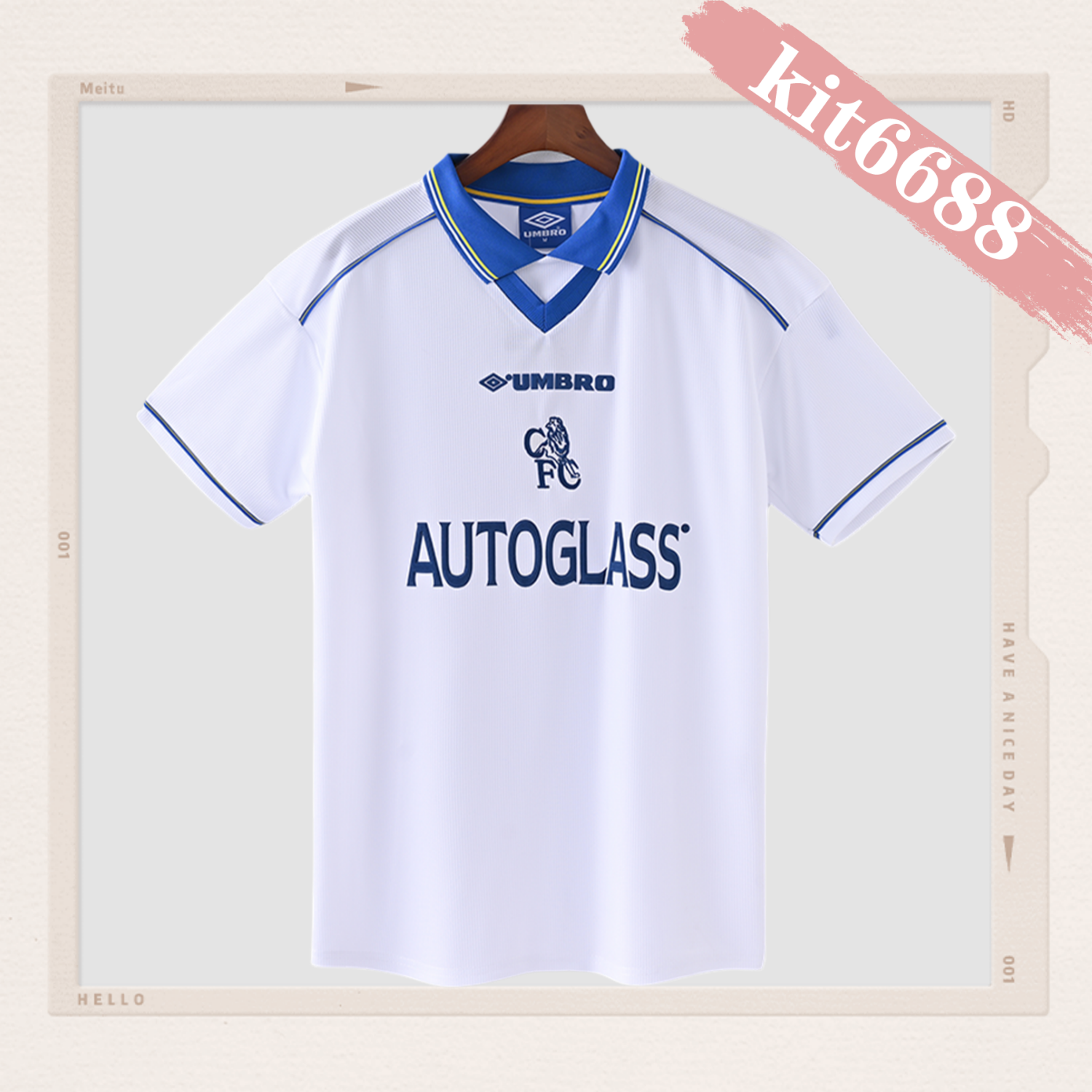 1998/2000 Chelsea Retro Away Football Shirt (Fans)