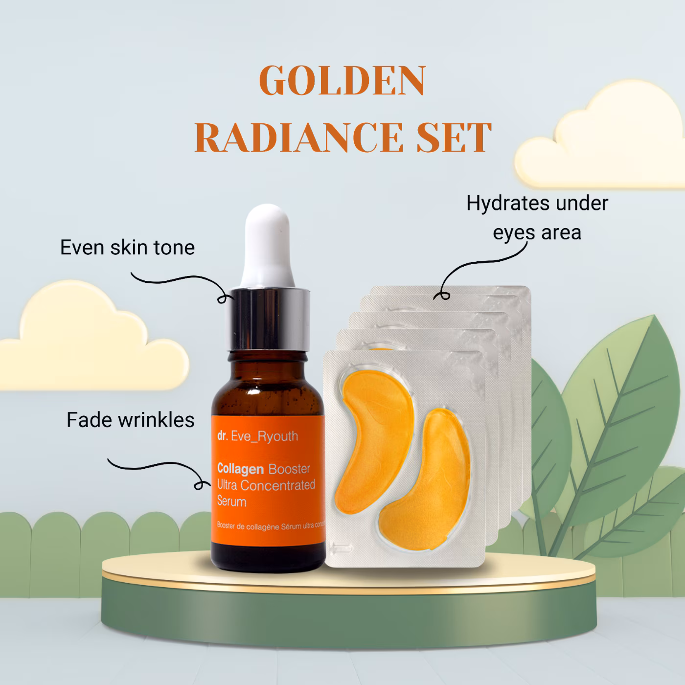 24K Gold Serum Set
