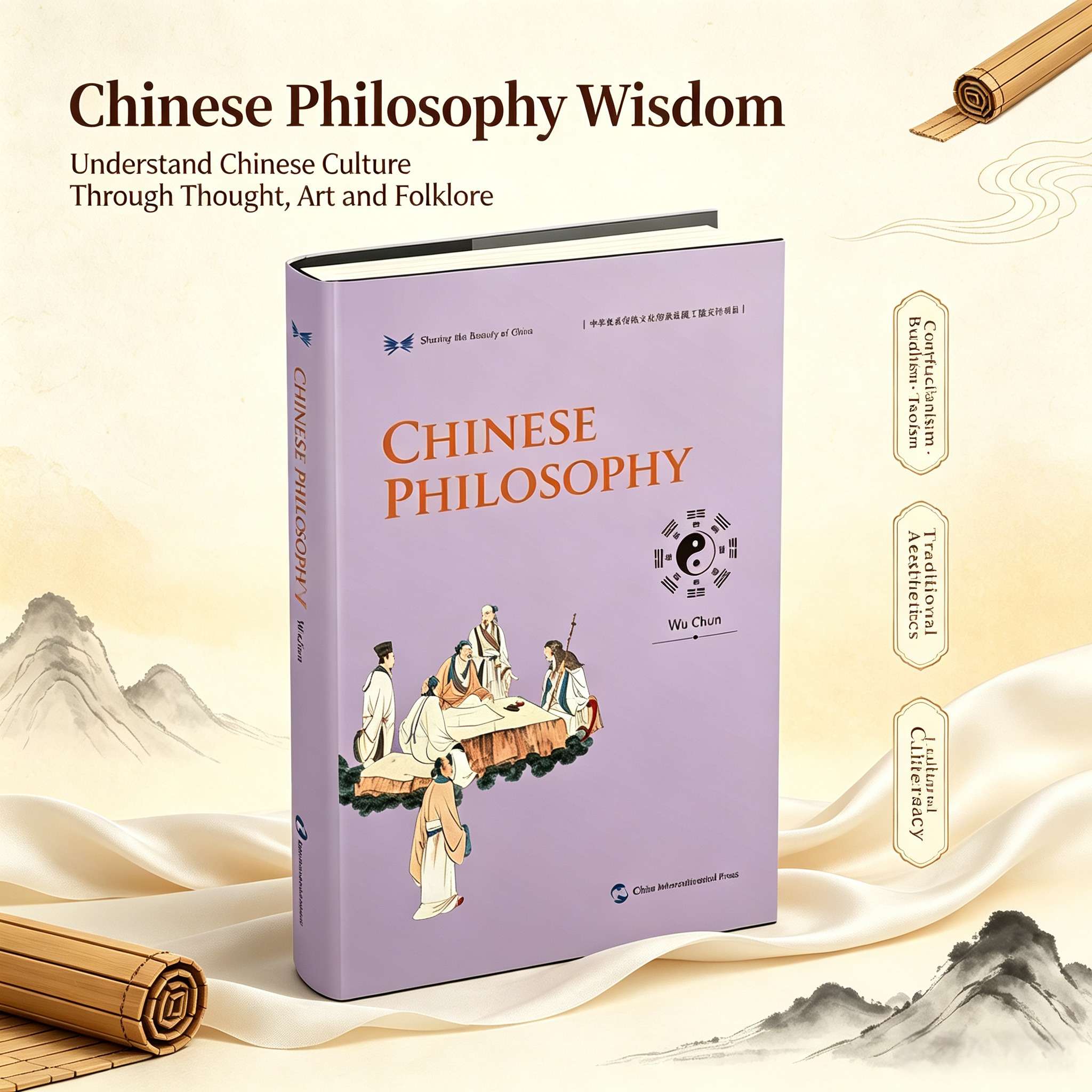 Chinese Philosophy (Sharing the Beauty of China Series) – English Edition by Wu Chun
