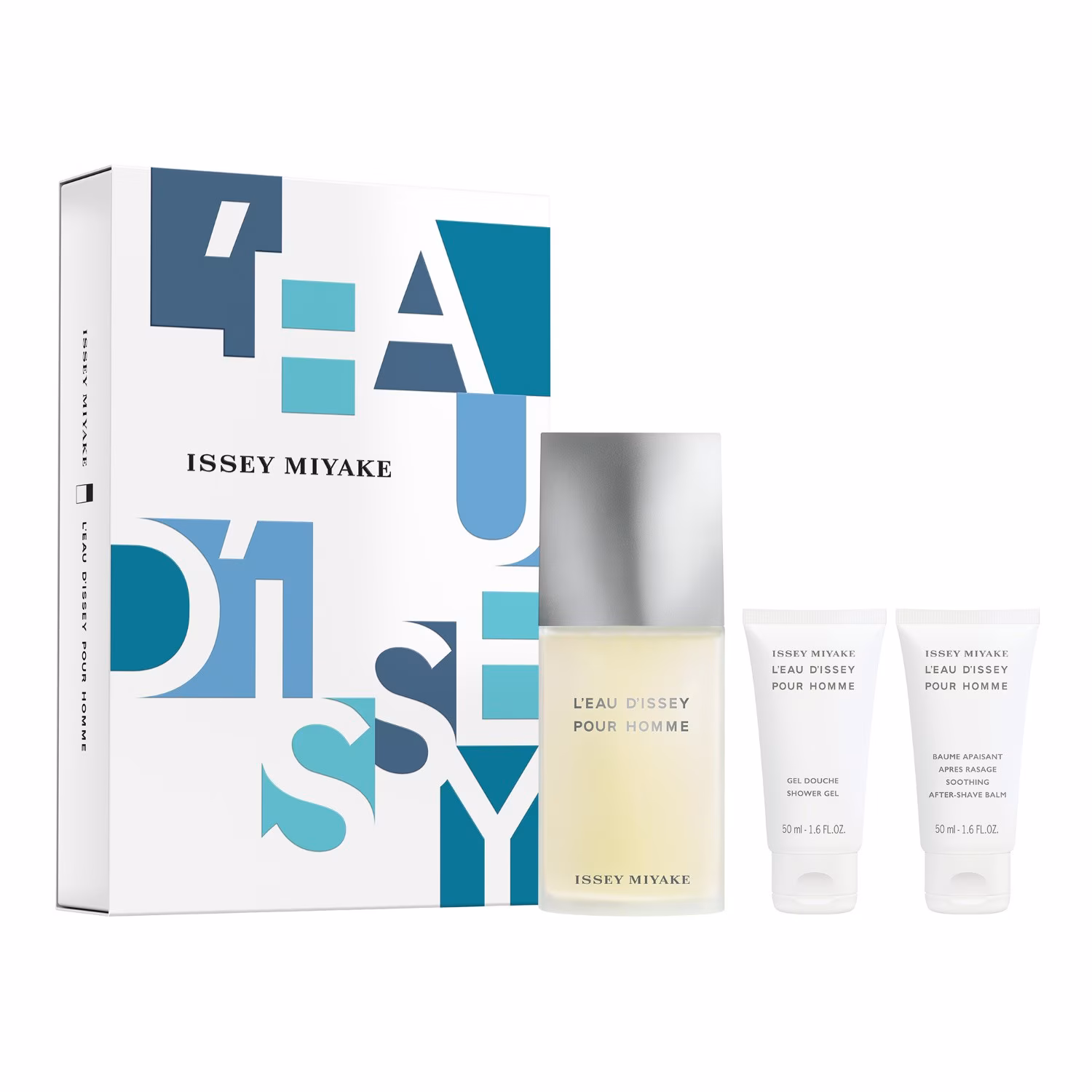 125 ml EdT + 50 ml Duschgel + 50 ml After Shave Balsam