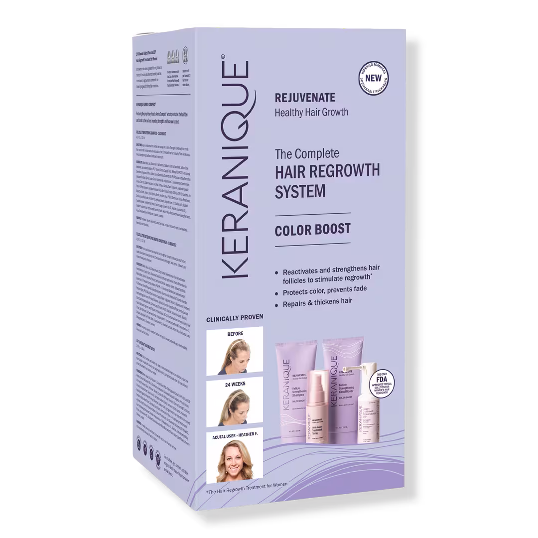 Keranique  Color Boost Complete Hair Regrowth System