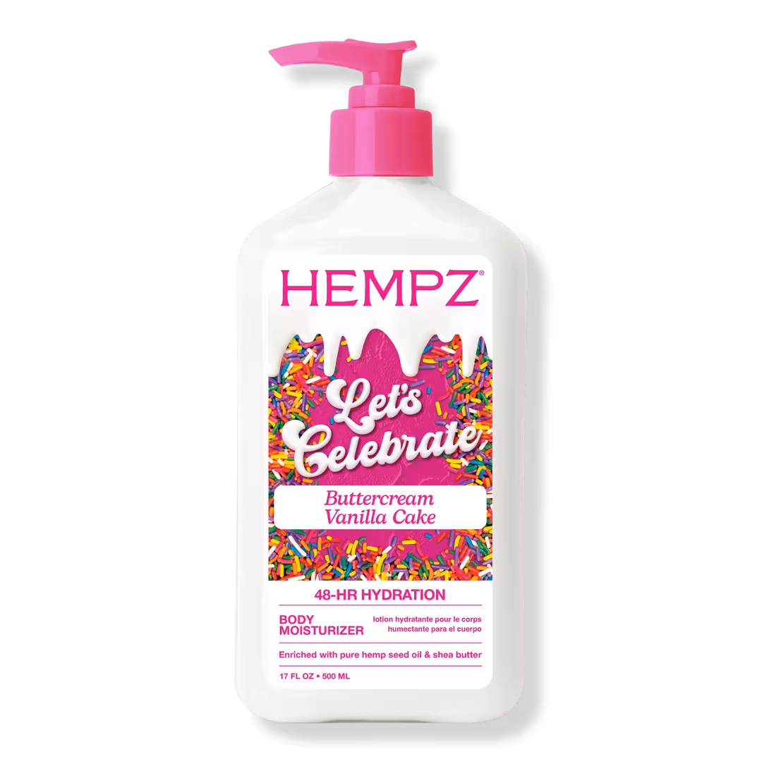 Hempz  Let's Celebrate Buttercream Vanilla Cake Body Moisturizer