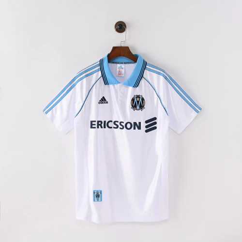 Marseille Retro Vintage 1998-1999 Home Jersey Men