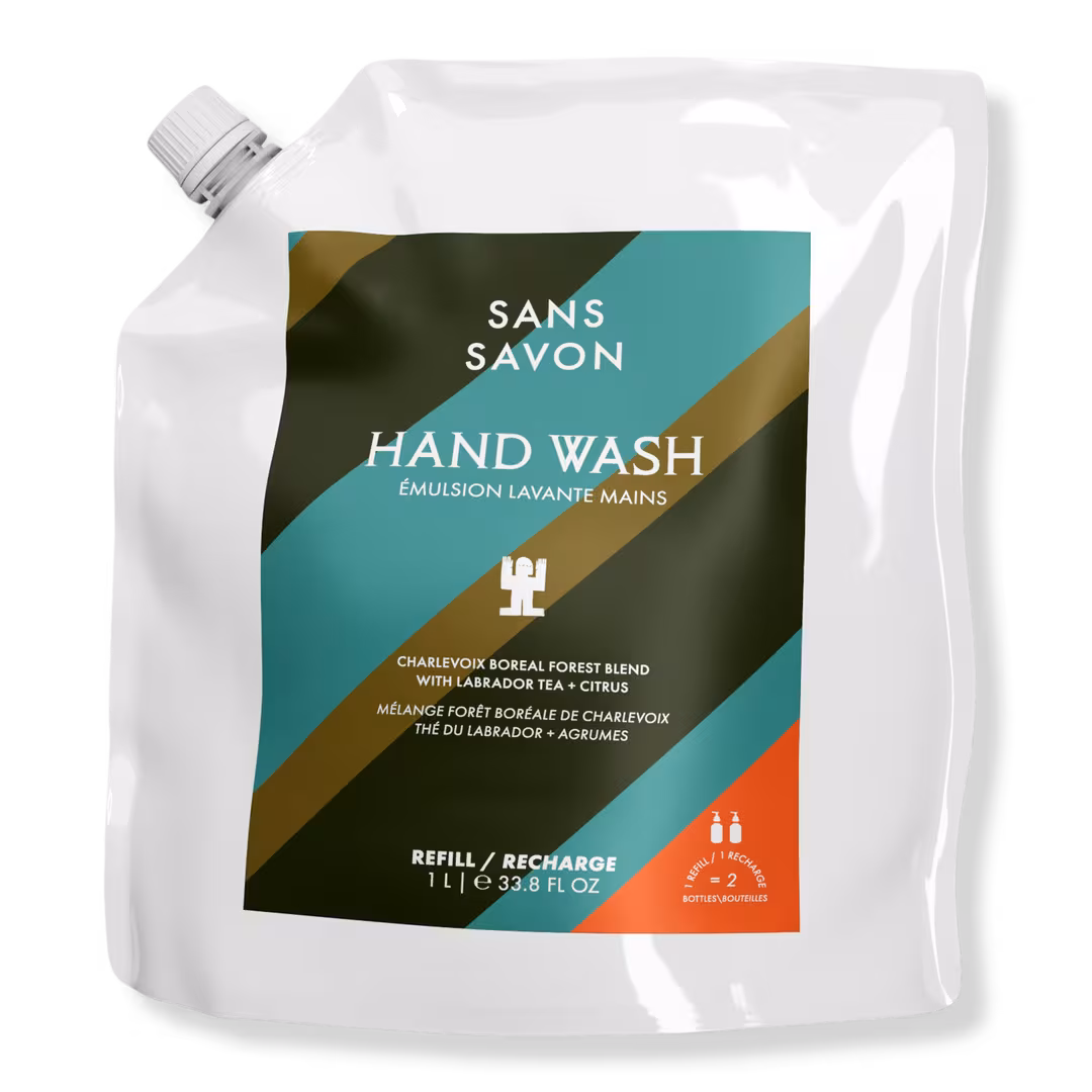 Sans Savon  Hand Wash Refill Charlevoix Boreal Forest Blend