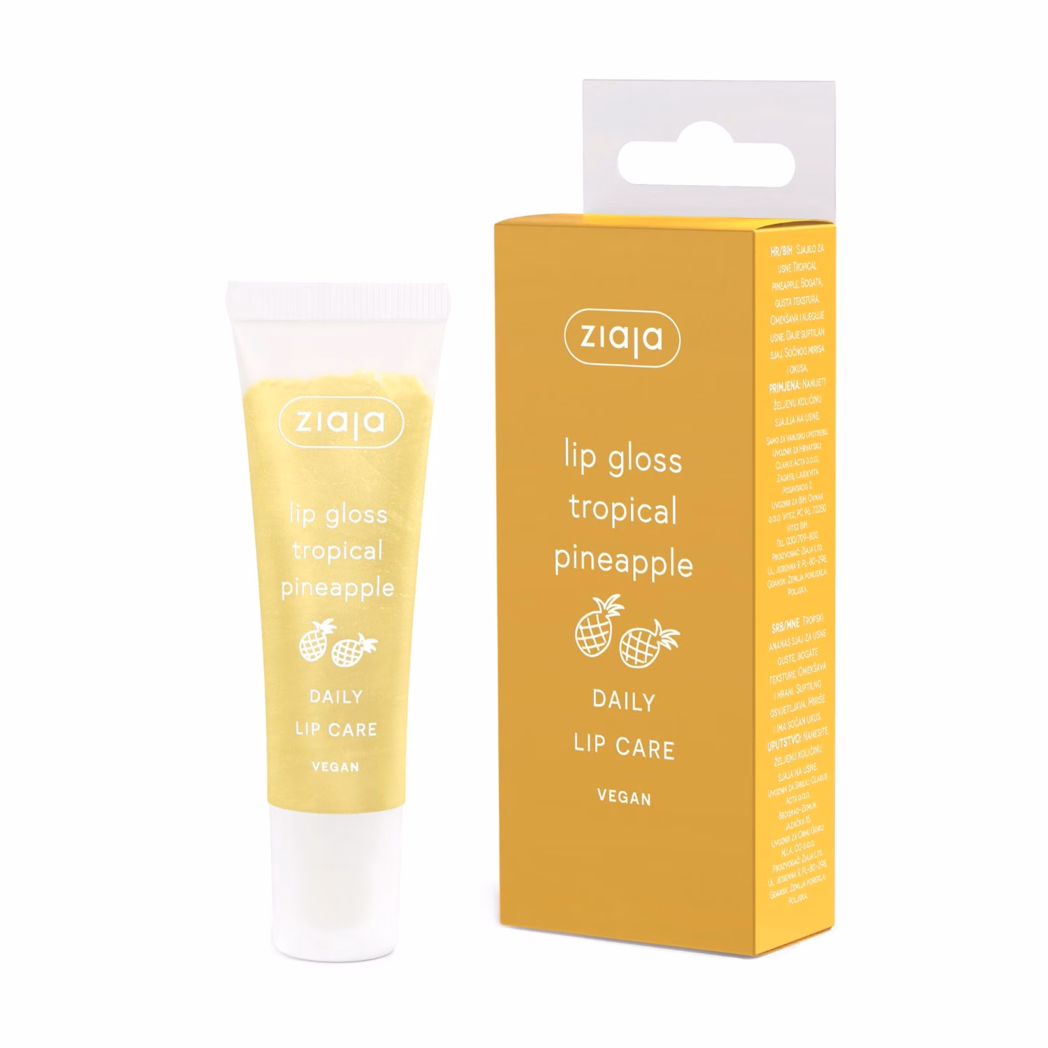Lipgloss „Tropische Ananas“