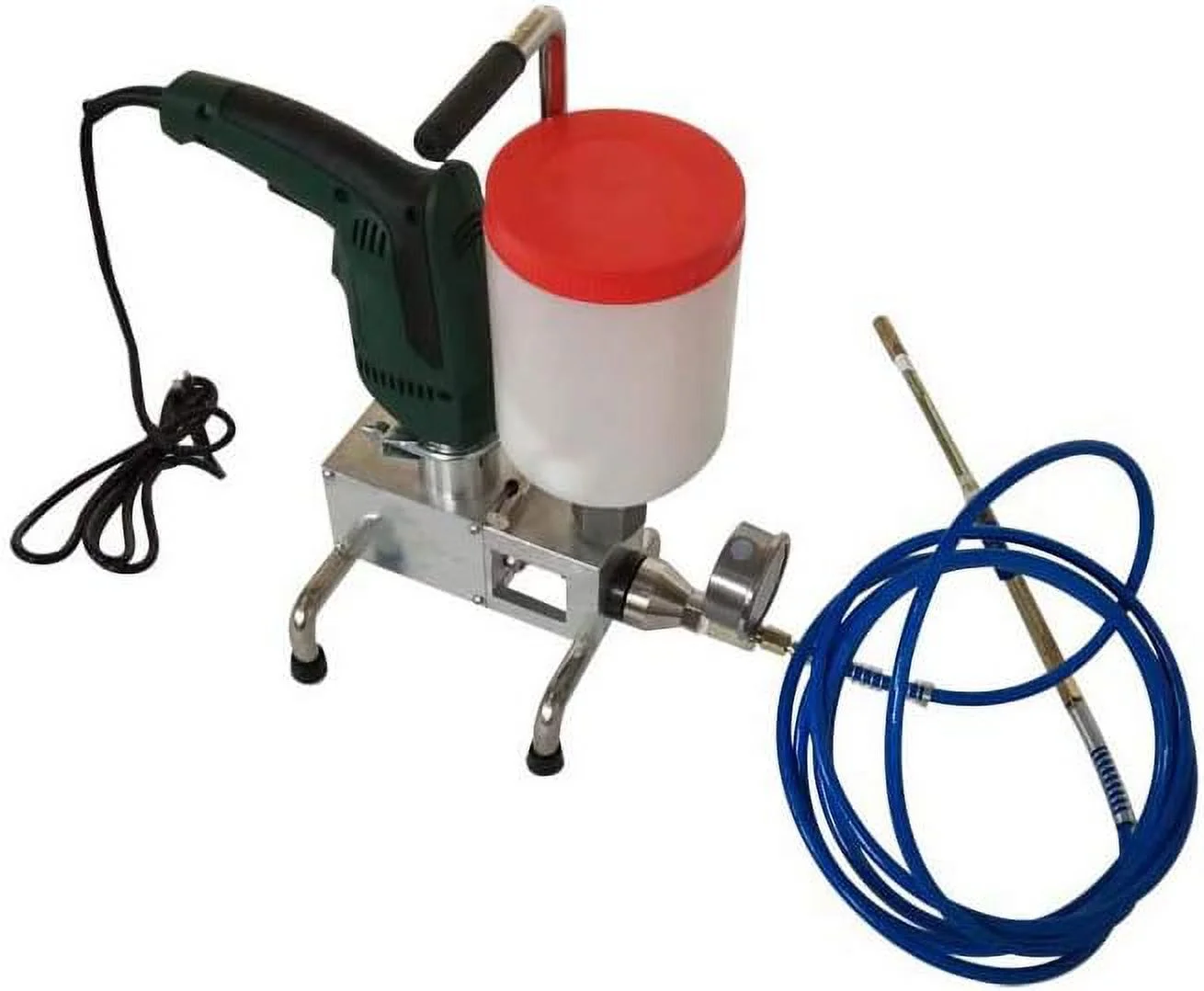 PreAsion High Pressure Injection Pump Grouting Applicator Machine Injection Pump Grouting Tool Caulk 110V