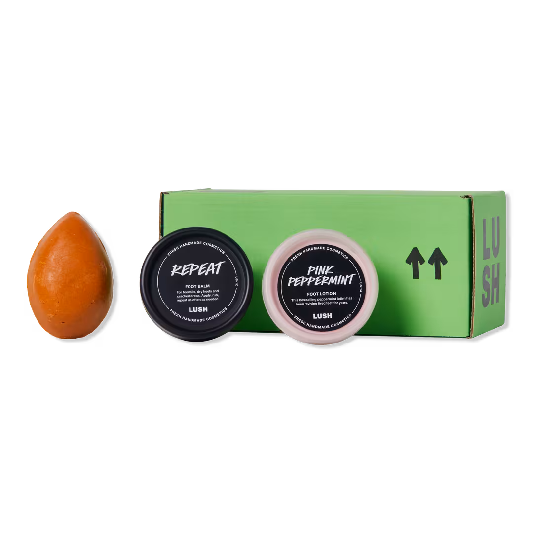 LUSH  Put Your Feet Up Footcare Kit