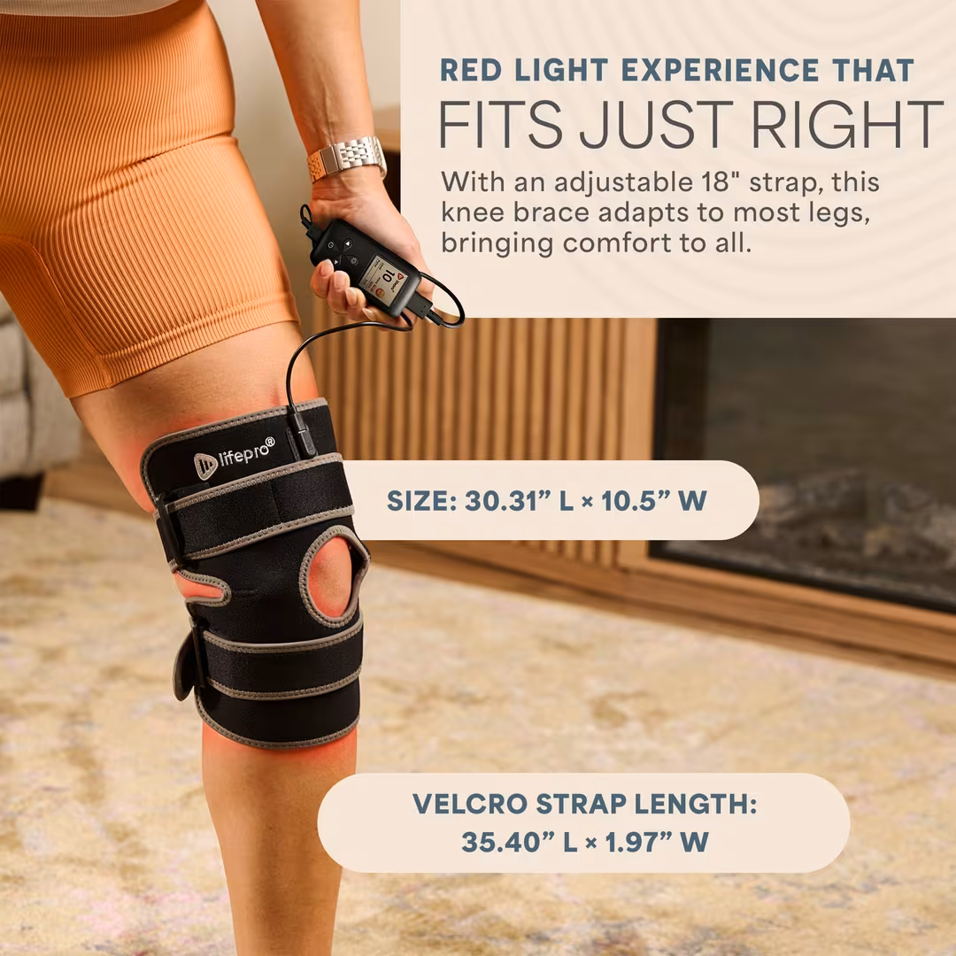 Lifepro  Infrared Red Light Therapy Knee Brace
