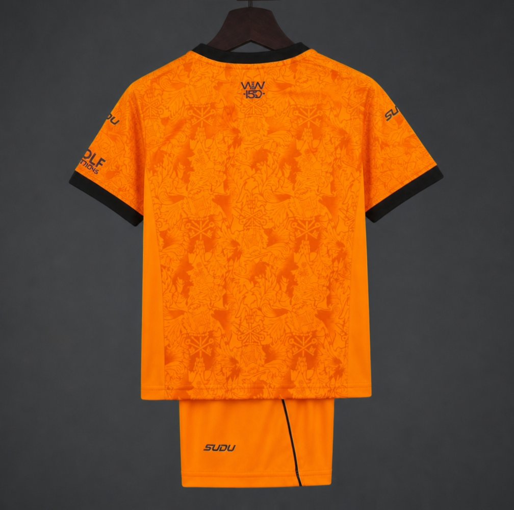 2026/2027 Wolverhampton Home Football Shirts (Kids Kit socks）