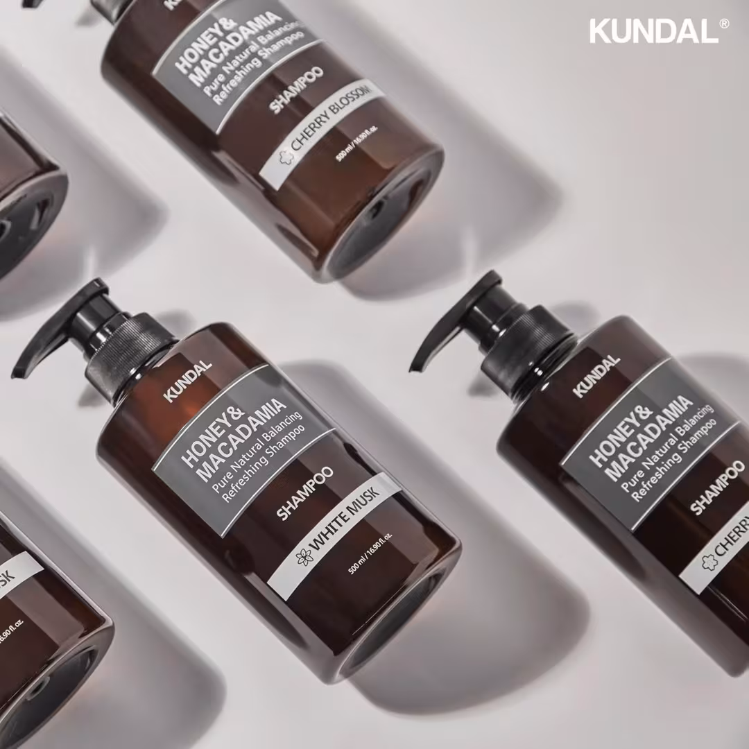 KUNDAL  Honey & Macadamia Shampoo & Conditioner Set