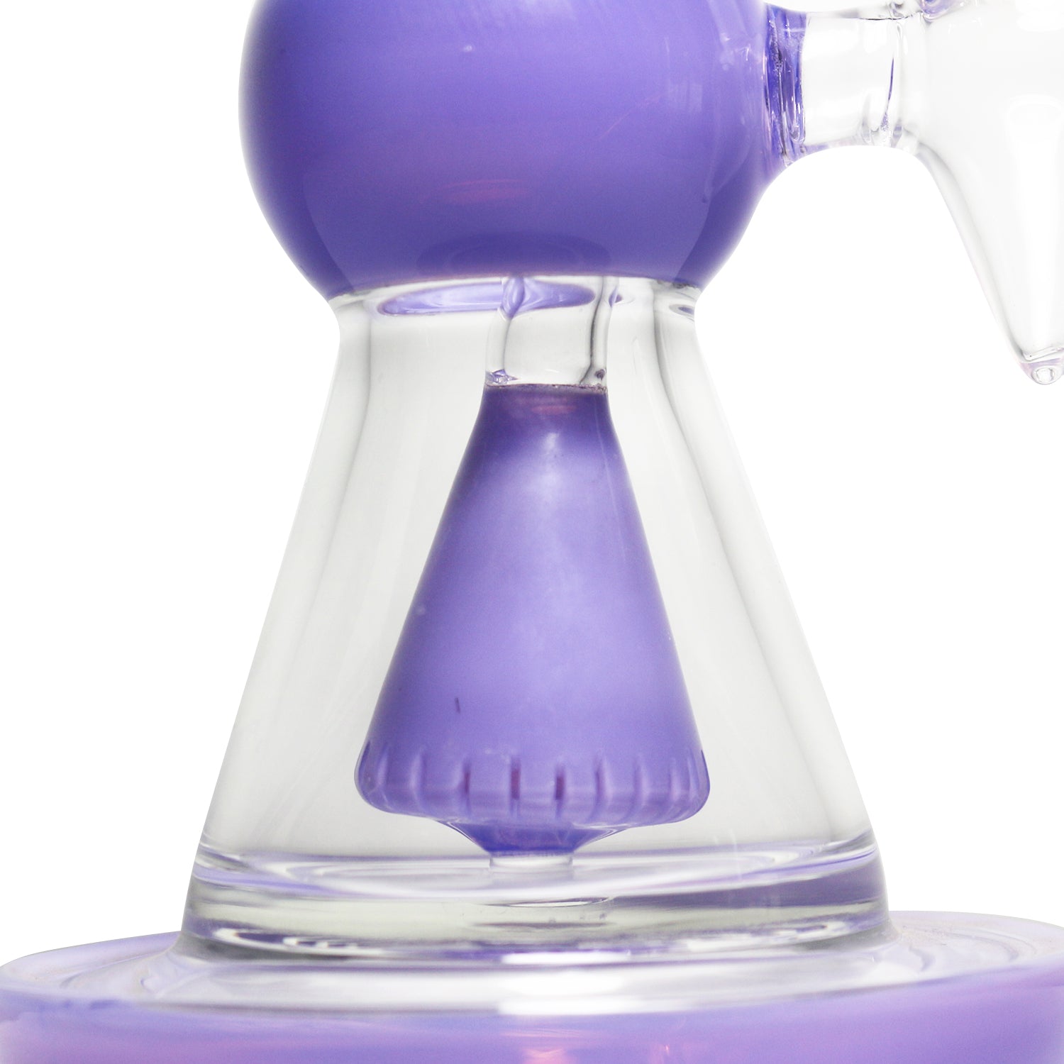 9 Clear Glass Water Dab Rig