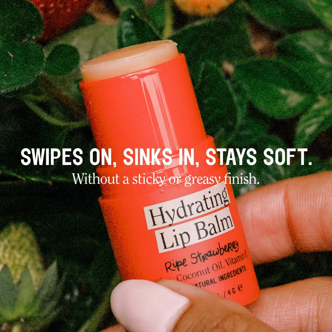 California Naturals  Hydrating Lip Balm - Ripe Strawberry
