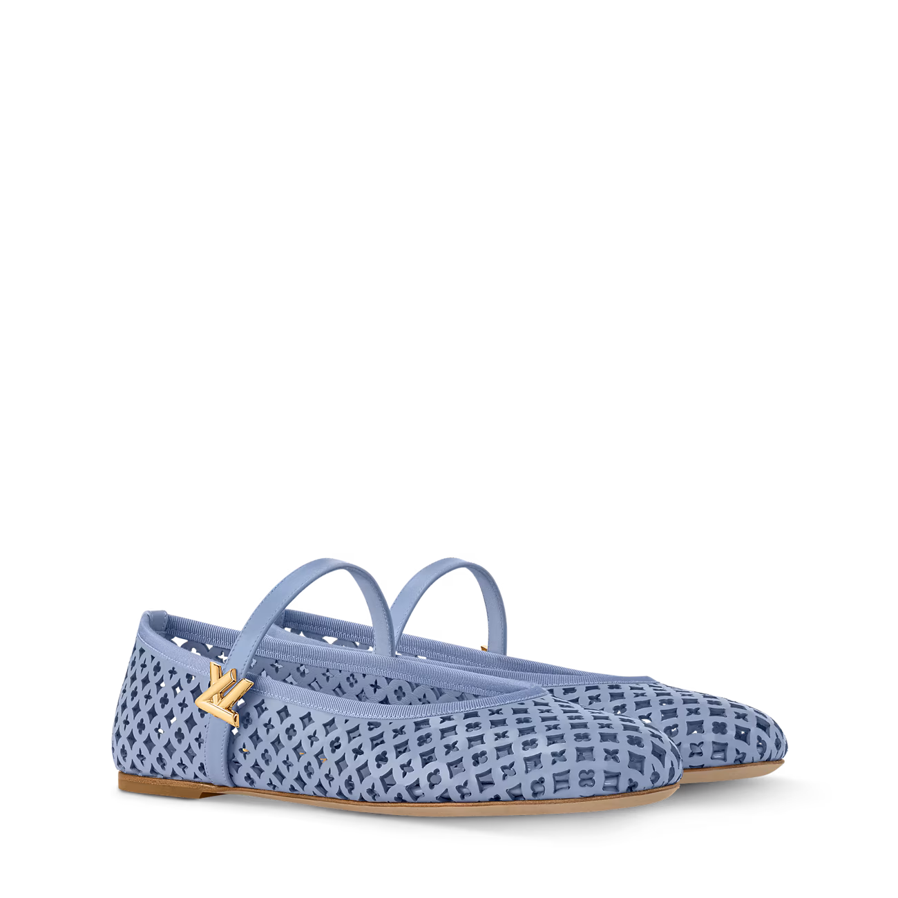 LV Romy Flat Ballerina Shoes
