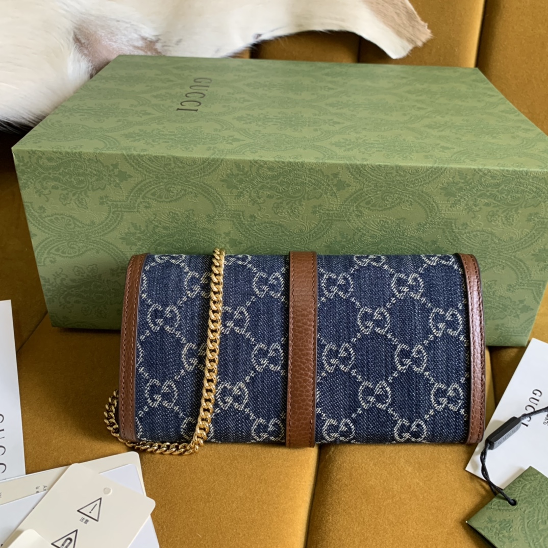 Gucci Jackie 1961 chain wallet 652681