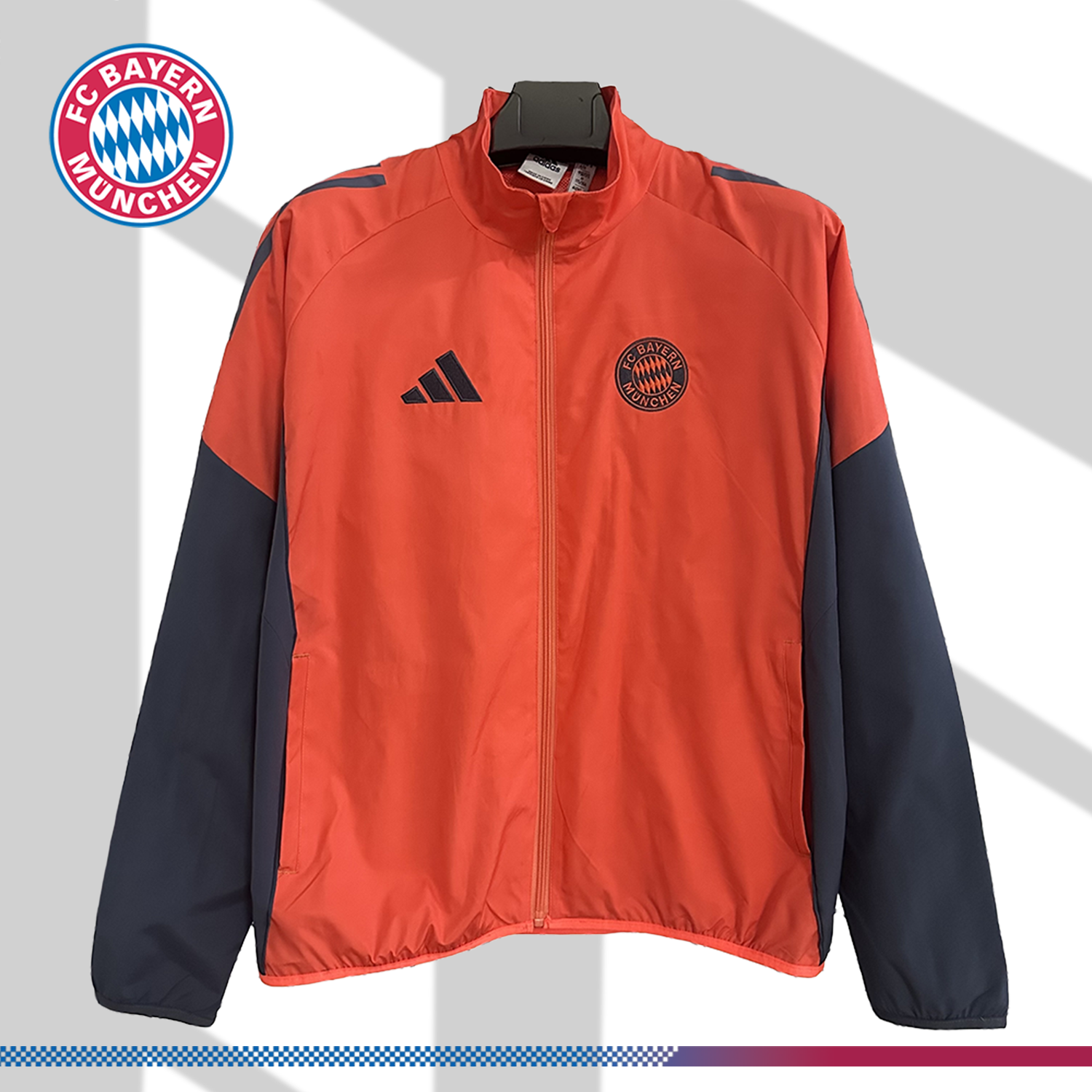 2025/2026 Bayern Munich Football Embroidered Windbreaker