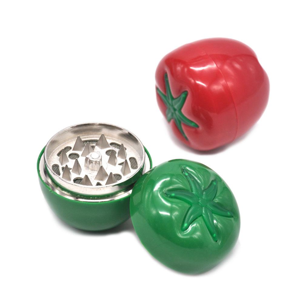 Tomato Novelty Herb Grinder 2 Layer 53mm (2 Color)