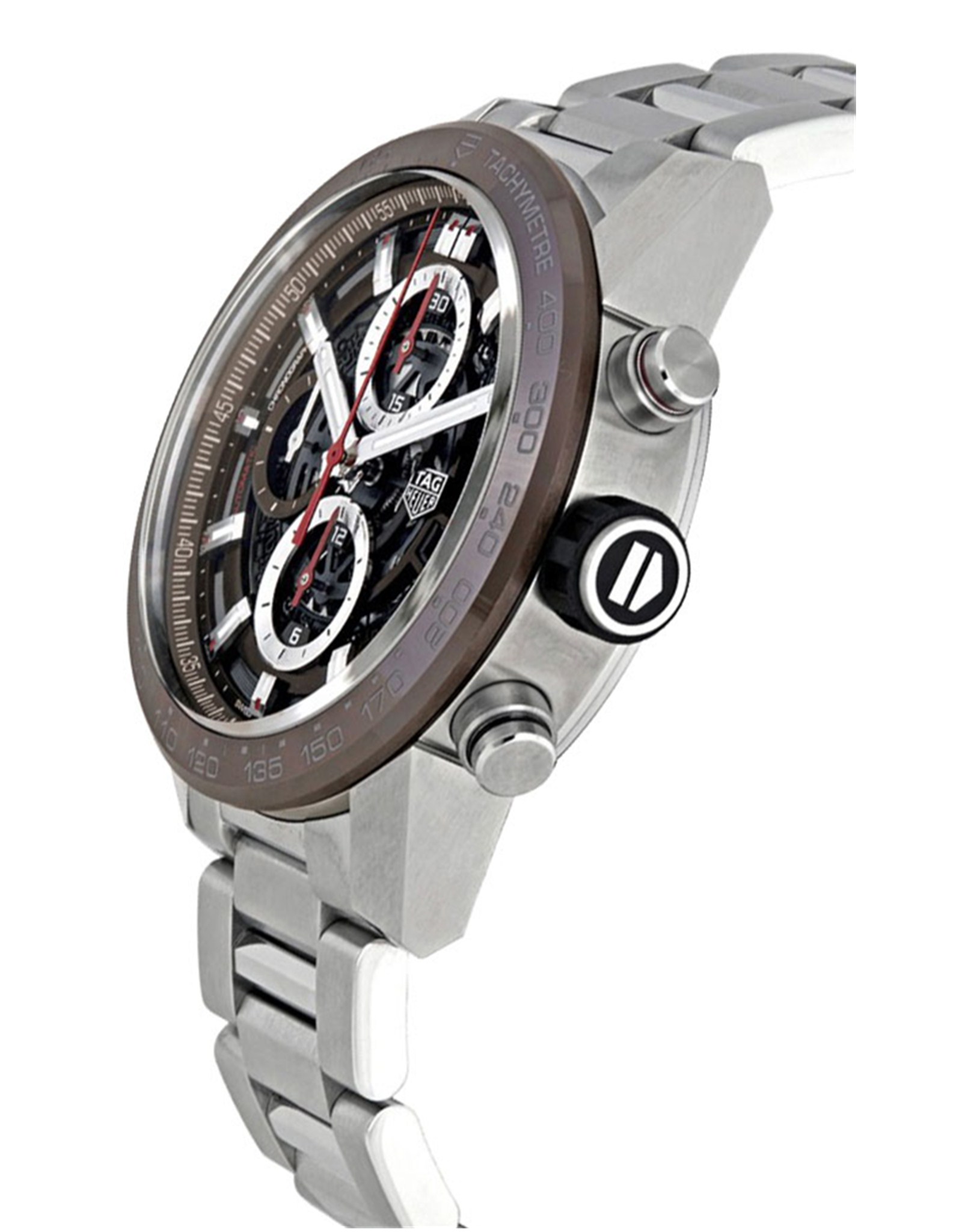 Replica Tag Heuer Carrera Brown Dial Chronograph Men's Watch CAR201U.BA0766 43MM