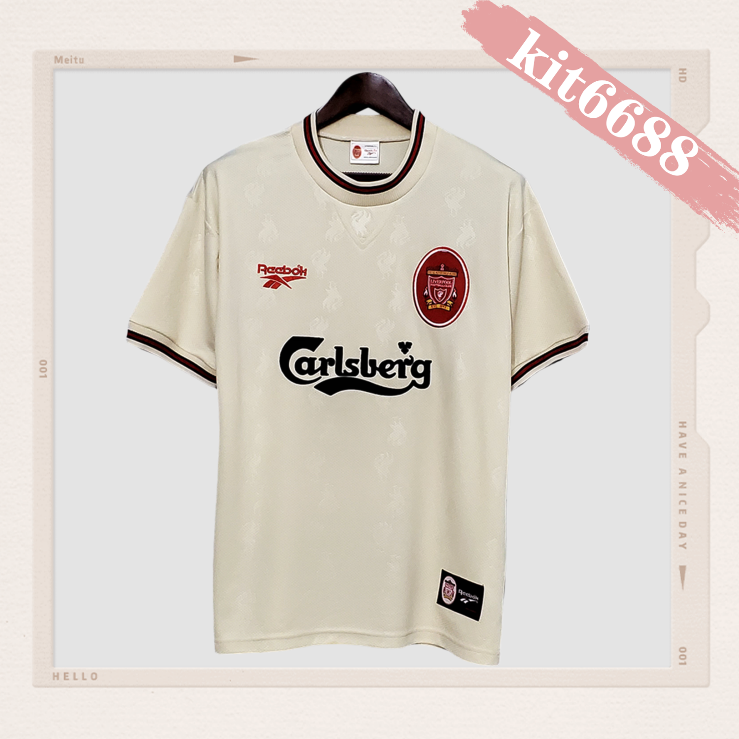 1996/1997 Liverpool Away Retro football shirt