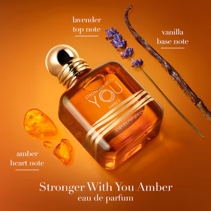 Armani Stronger With You Amber Eau de Parfum Spray 100ML