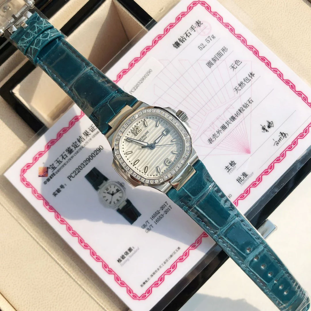 PATEK Watch Nautilus 32mm Silver White Dial