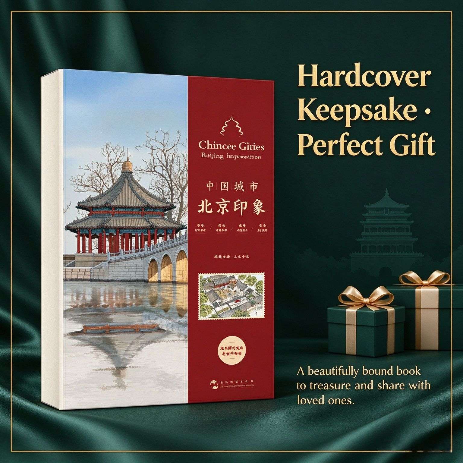 Chinese Cities: Beijing Impressions — A Bilingual Literary Handbook (Hardcover)