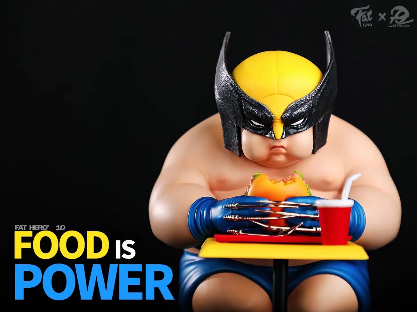 CPXX x DP9 Studio - Fatty Wolverine | 胖胖狼